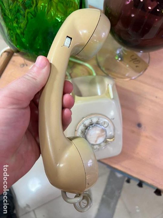 Tel&eacute;fonos: ANTIGUO TELEFONO HERALDO EN BEIG - Foto 9