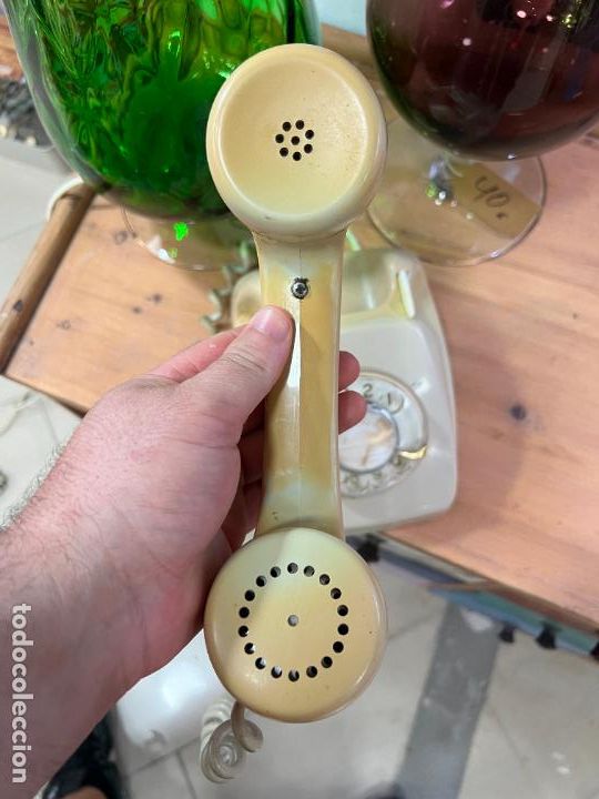 Tel&eacute;fonos: ANTIGUO TELEFONO HERALDO EN BEIG - Foto 10