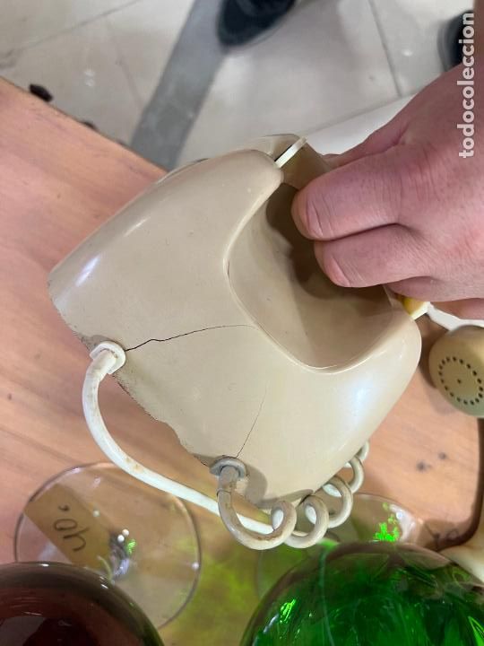 Tel&eacute;fonos: ANTIGUO TELEFONO HERALDO EN BEIG - Foto 12
