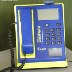 Teléfonos: ANTIGUO TELÉFONO CABINA DE TELEFÓNICA ALCATEL TELE TUP. TÍPICA BAR RESTAURANTE. 2,5 KG