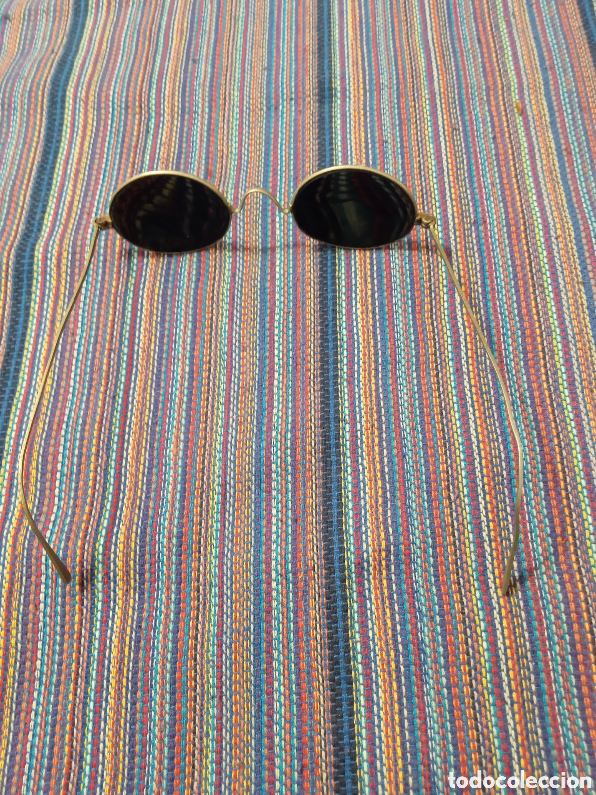 Antig&uuml;edades: EST- ANTIGUAS GAFAS EN CAJA ORIGINAL - Foto 2