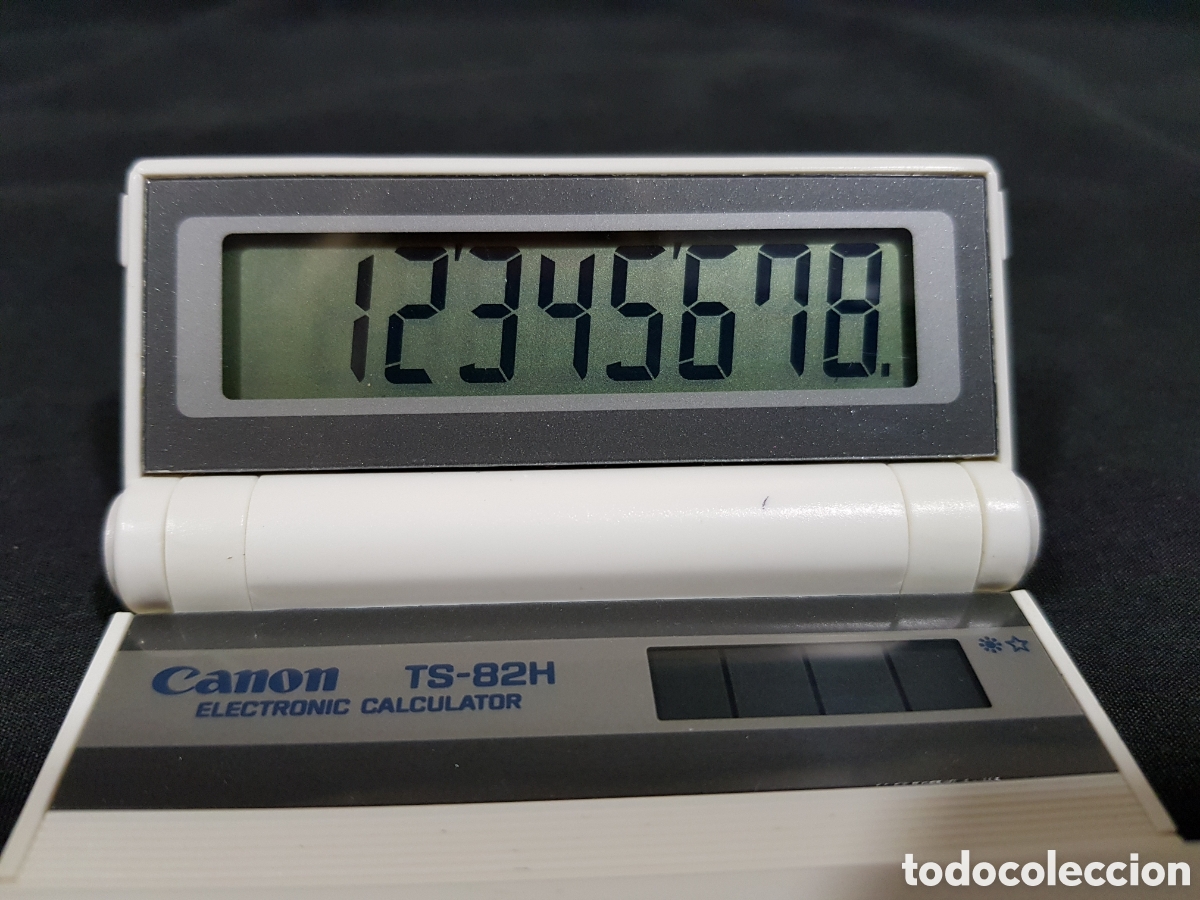 Antig&uuml;edades: CALCULADORA CANON TS-82H - Foto 5