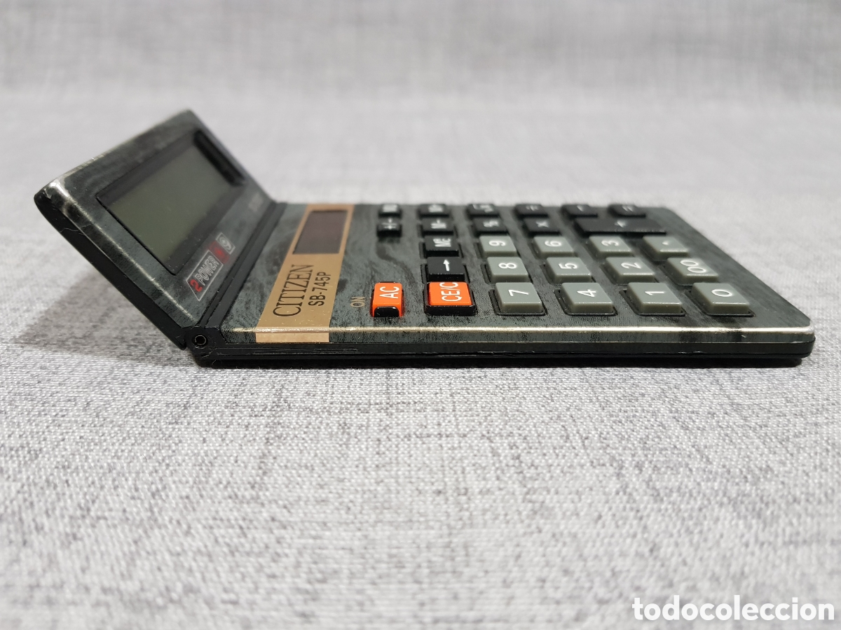 Antig&uuml;edades: CALCULADORA SOLAR CITIZEN SB-745P - Foto 3