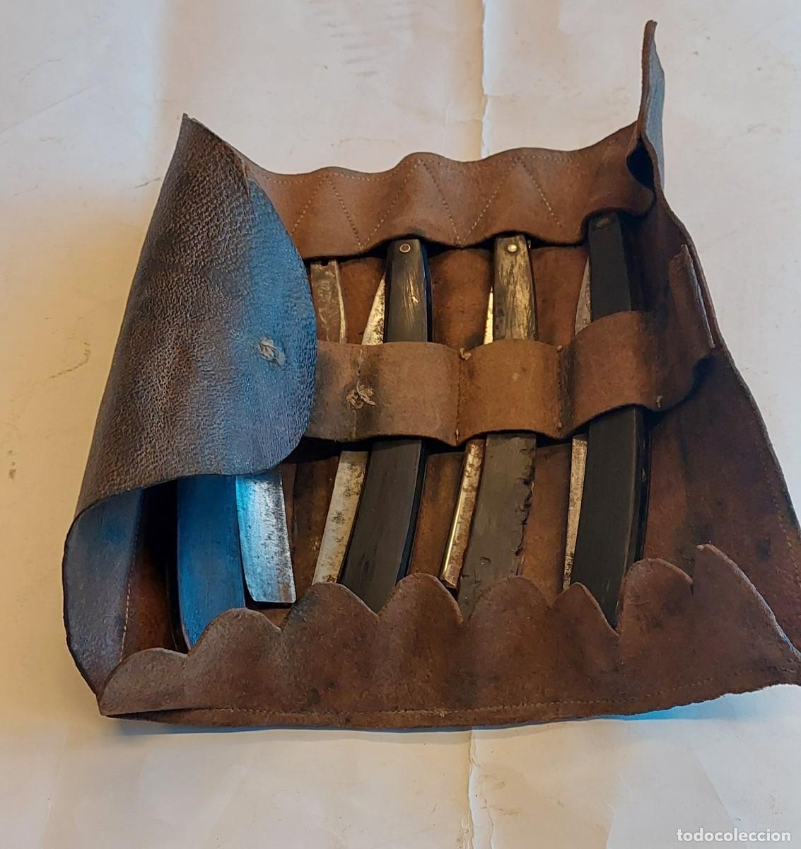 Antig&uuml;edades: Antiguo estuche de Barbero. - Foto 1