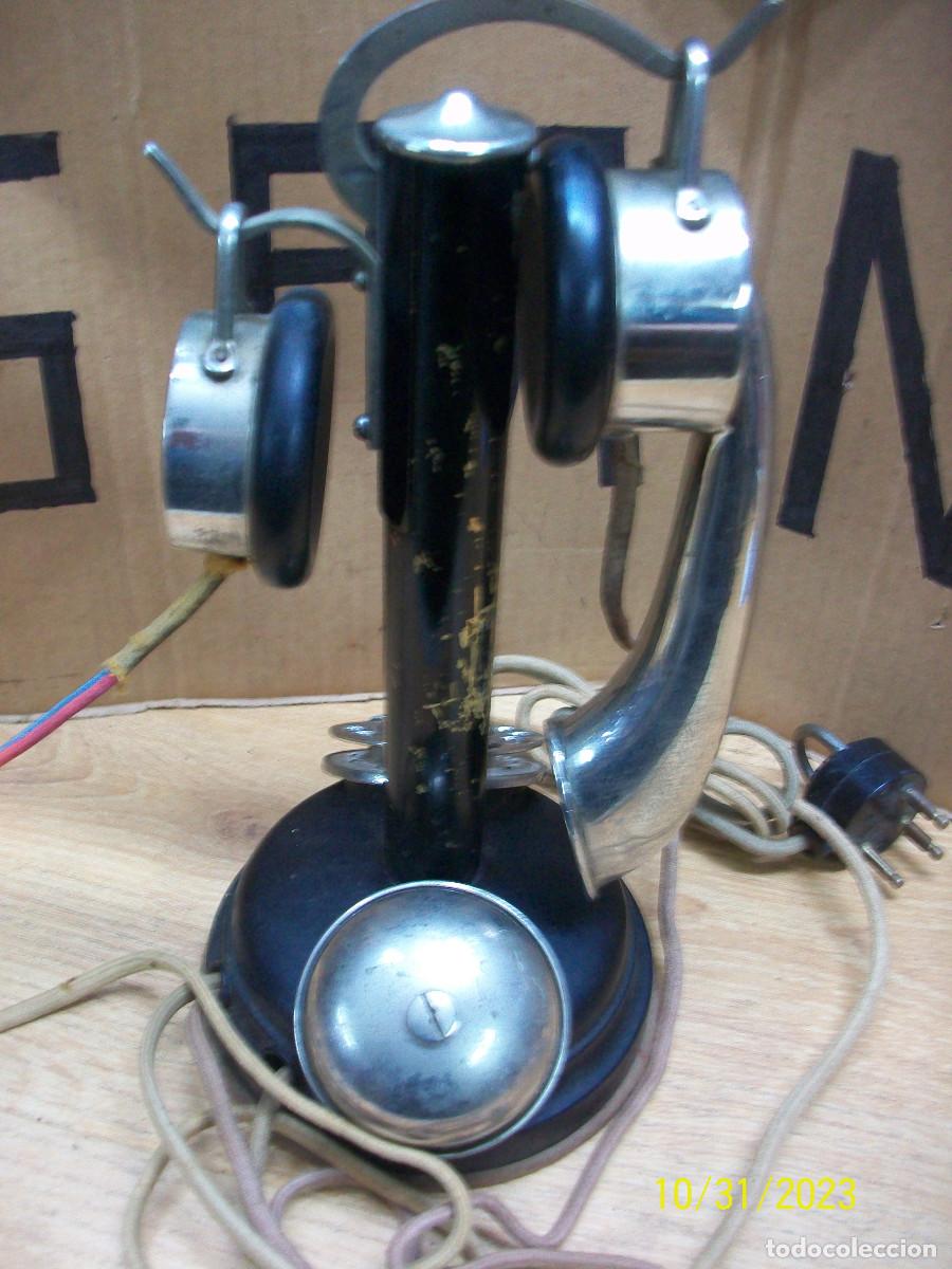 Tel&eacute;fonos: ANTIGUO TELEFONO THOMSON A&Ntilde;O 1920 - Foto 4