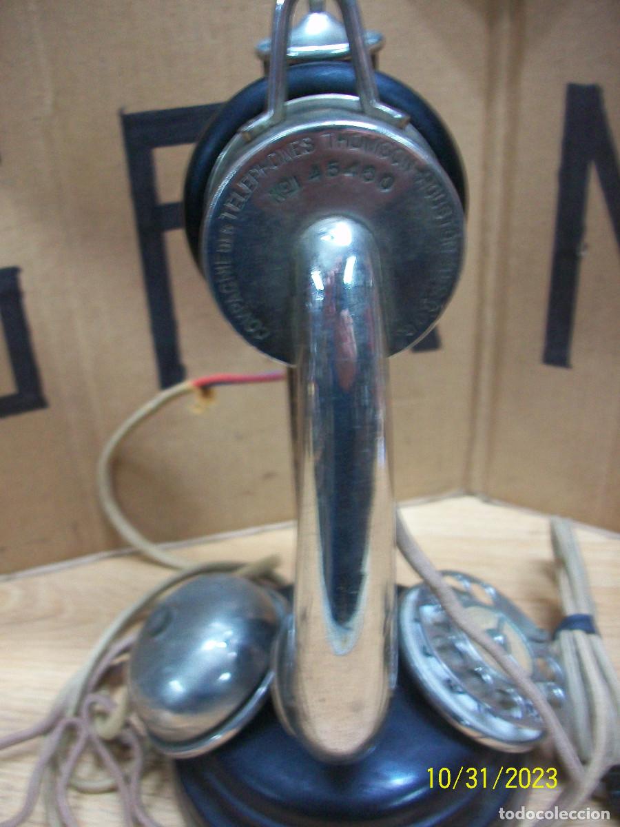 Tel&eacute;fonos: ANTIGUO TELEFONO THOMSON A&Ntilde;O 1920 - Foto 5