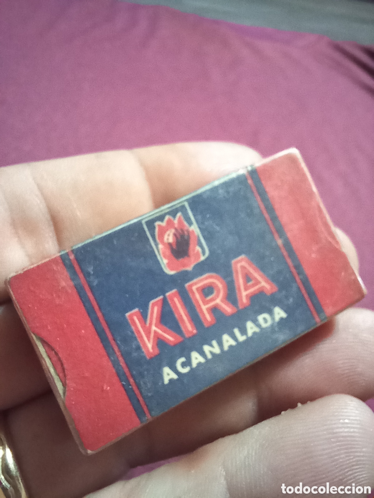 Antig&uuml;edades: CAJA DE KIRA ACANALADA - Foto 1