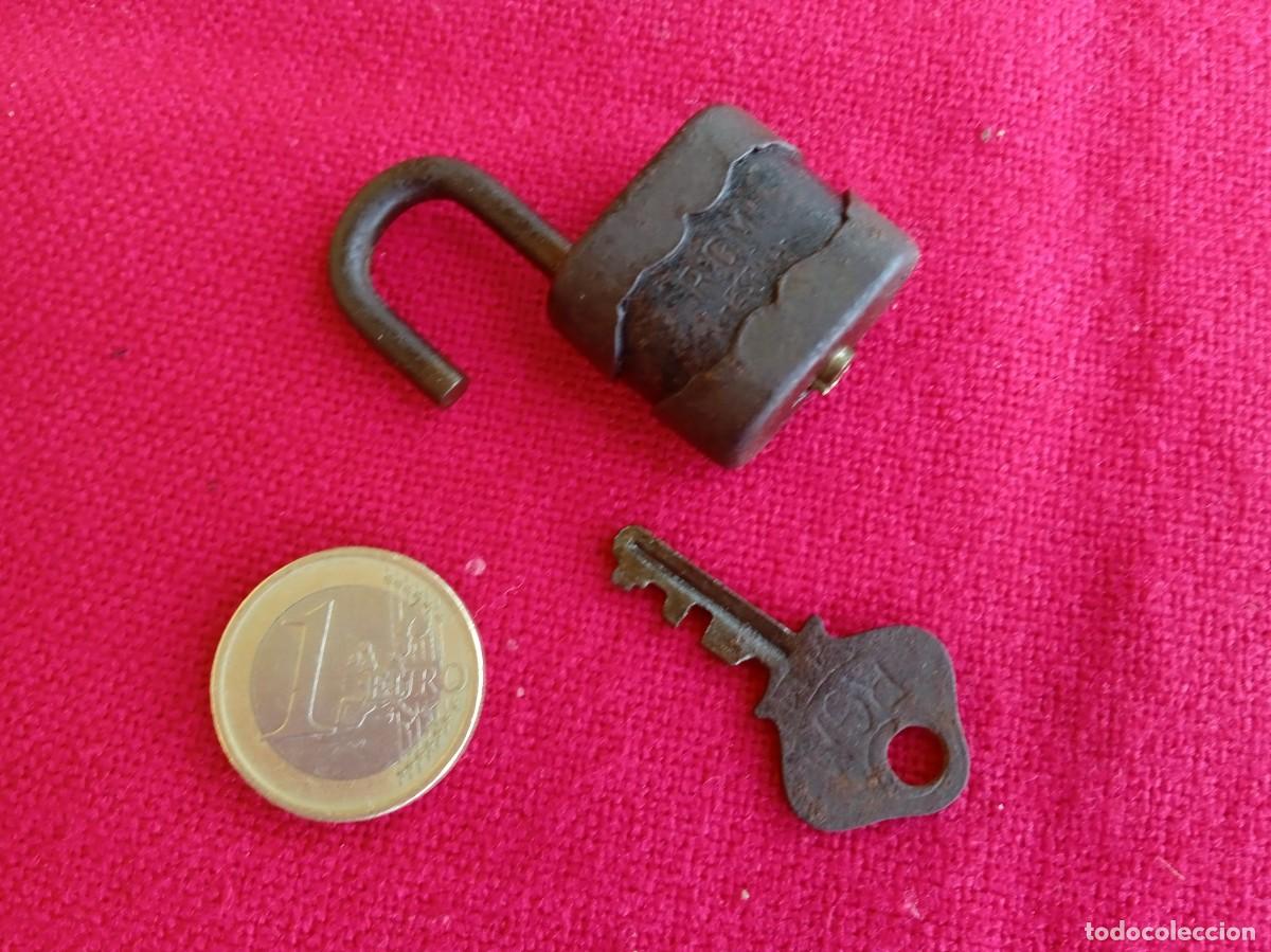 Antig&uuml;edades: Candado RGM antiguo funcionando - Foto 2
