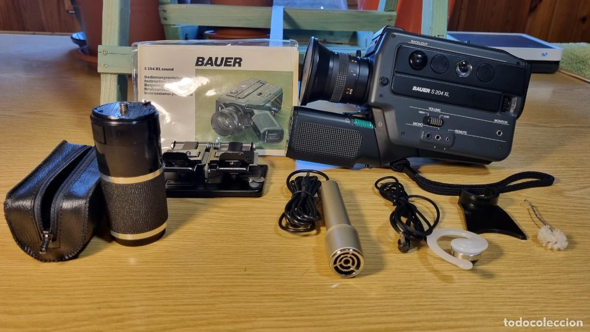 Antig&uuml;edades: C&aacute;mara de video Bauer S204 XL + accesorios - Foto 2