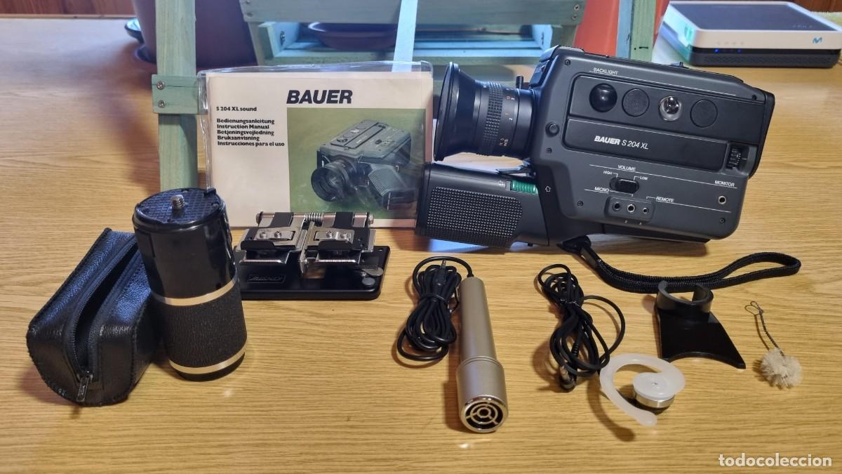 Antig&uuml;edades: C&aacute;mara de video Bauer S204 XL + accesorios - Foto 3