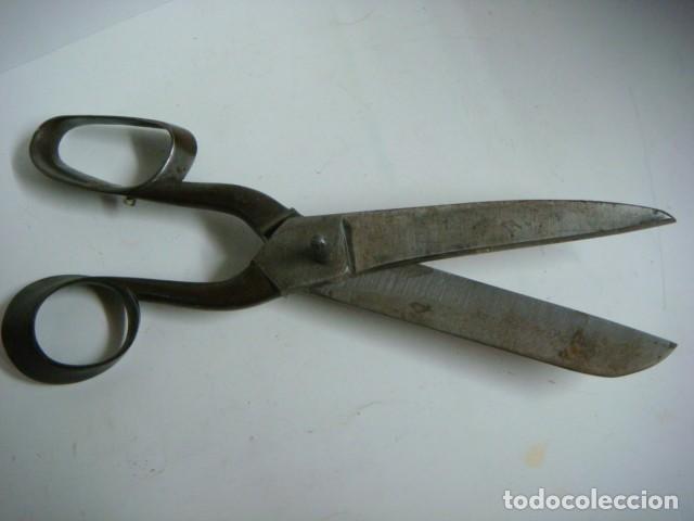Antig&uuml;edades: TIJERAS DE SASTRE N&ordm;-96-(&) - Foto 4