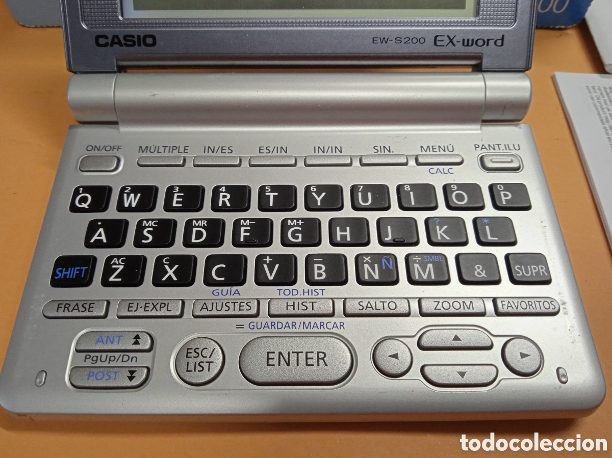 Antig&uuml;edades: Casio Ex-Word EW-S200 Diccionario - Foto 4