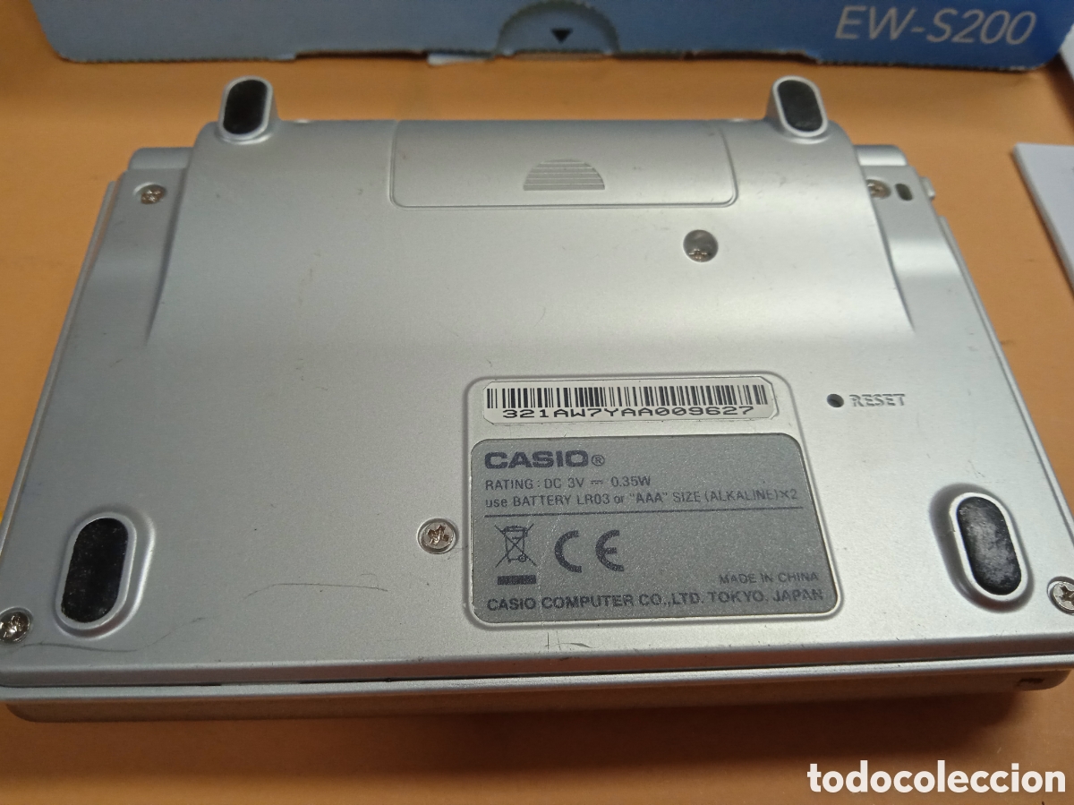 Antig&uuml;edades: Casio Ex-Word EW-S200 Diccionario - Foto 6