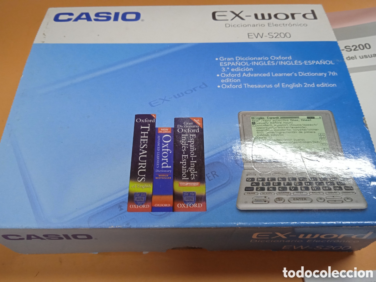 Antig&uuml;edades: Casio Ex-Word EW-S200 Diccionario - Foto 7