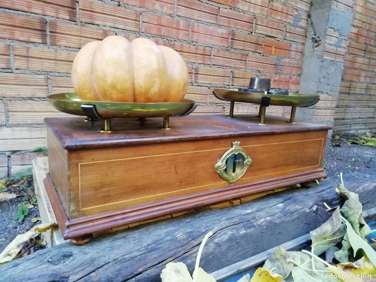 Antig&uuml;edades: B&aacute;scula / balanzas antiguas grandes - Foto 5