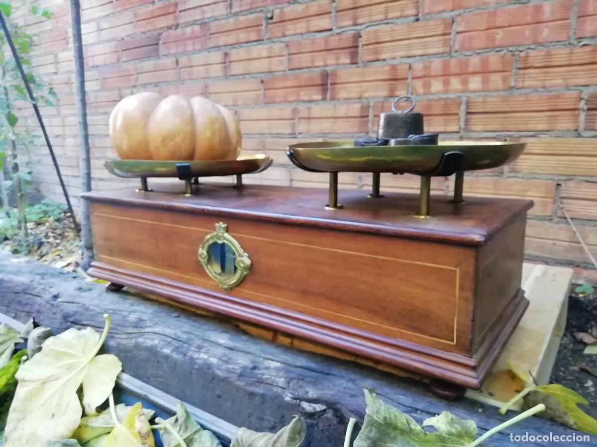 Antig&uuml;edades: B&aacute;scula / balanzas antiguas grandes - Foto 6