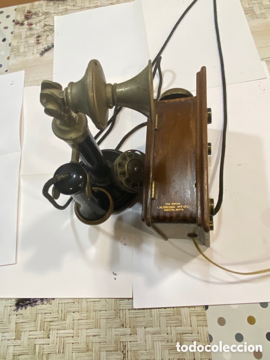 Tel&eacute;fonos: The British L. M. Ericsson tel&eacute;fono candelabro - Foto 6