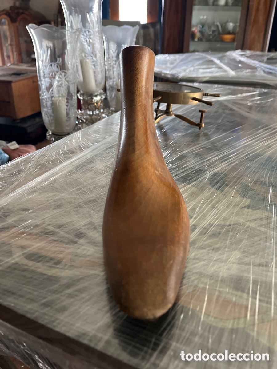 Antig&uuml;edades: Horma de zapato antigua de madera - Foto 2