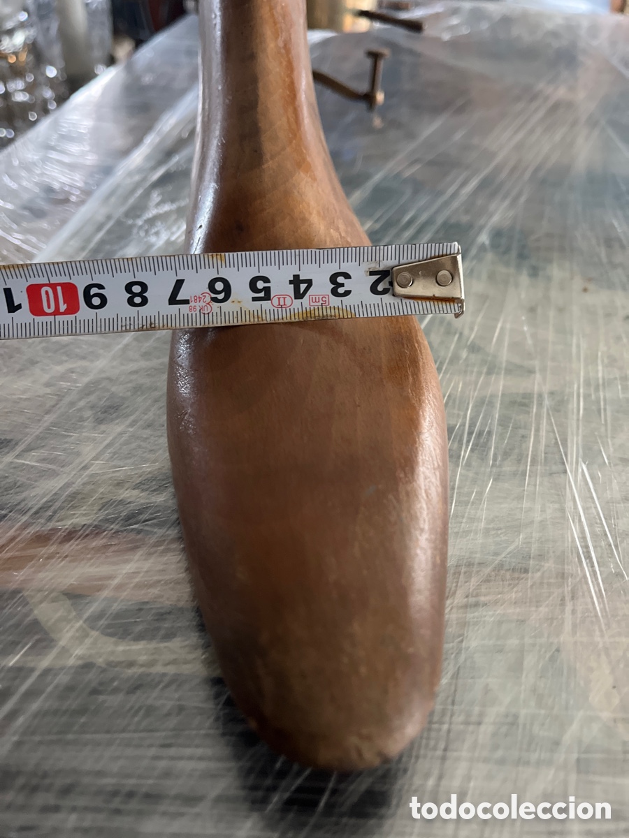 Antig&uuml;edades: Horma de zapato antigua de madera - Foto 7
