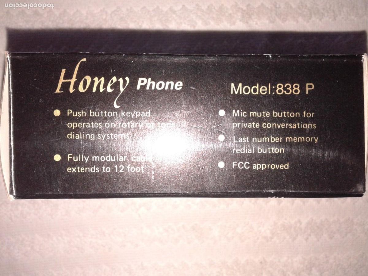 Tel&eacute;fonos: TEL&Eacute;FONO KINGTEL MODELO 838, sin probar, M - Foto 9