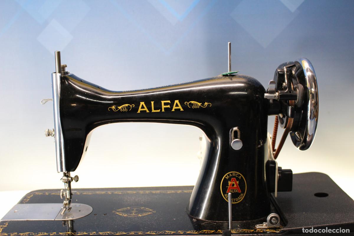 Coleccionismo, maquina de coser ALFA S.A eibar -  España