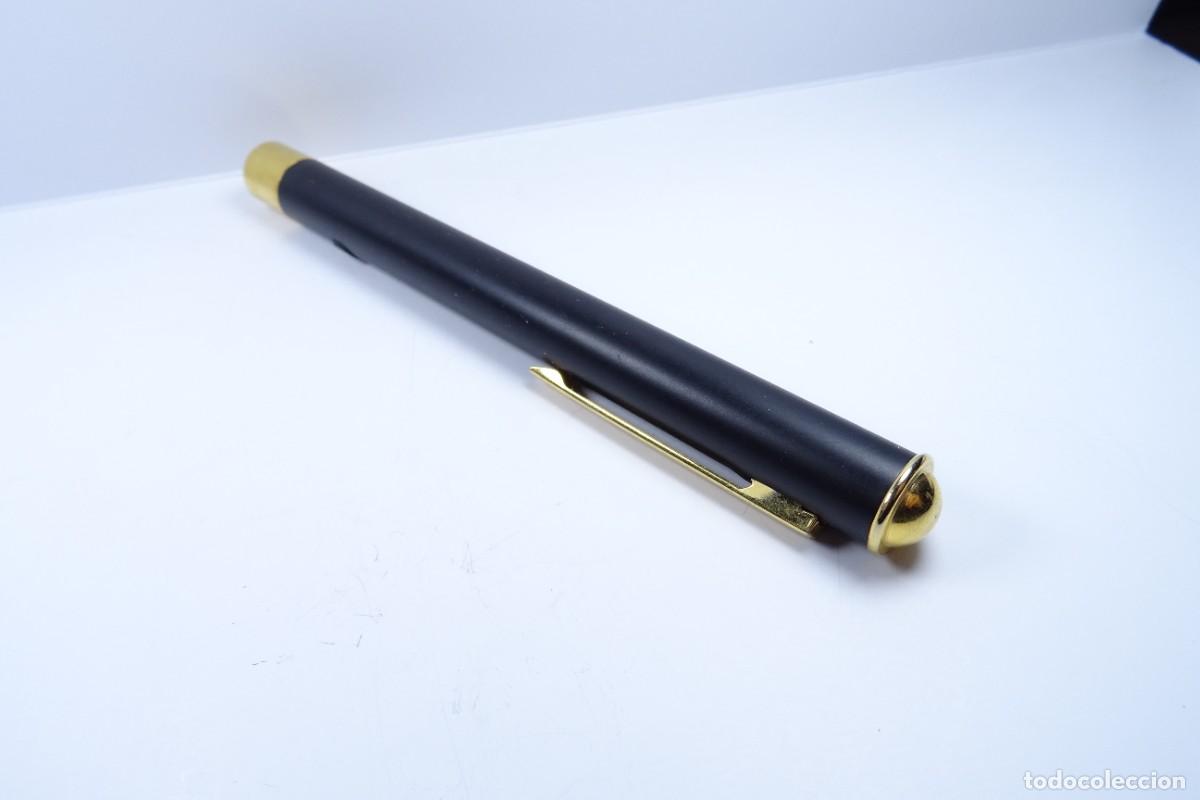 Antig&uuml;edades: Puntero laser elegante con oro y esmalte negro - Foto 5
