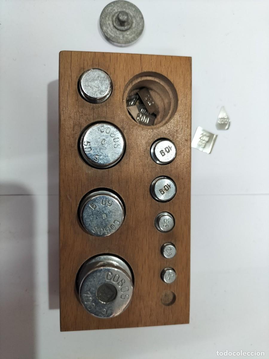Antig&uuml;edades: Juego de pesas de acero - Foto 2