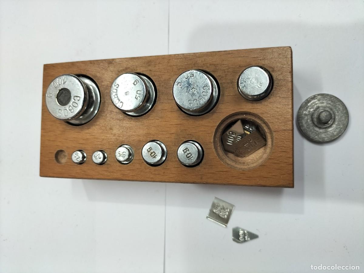 Antig&uuml;edades: Juego de pesas de acero - Foto 3