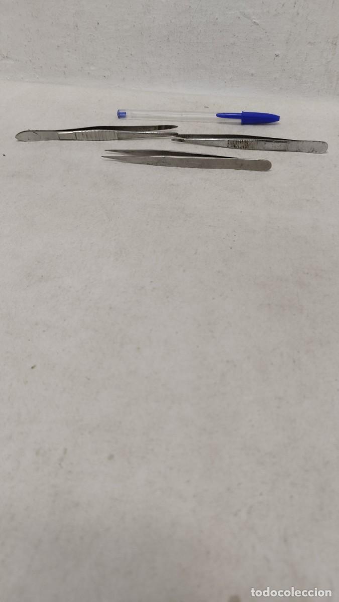 Antig&uuml;edades: 3 Antiguas Grandes pinzas de precisi&oacute;n - Foto 1
