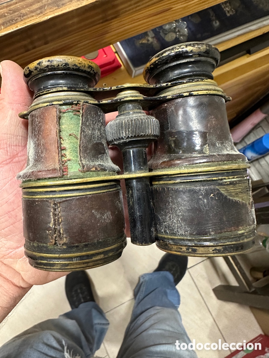 Antig&uuml;edades: Antiguos binoculares para restaurar - Foto 1