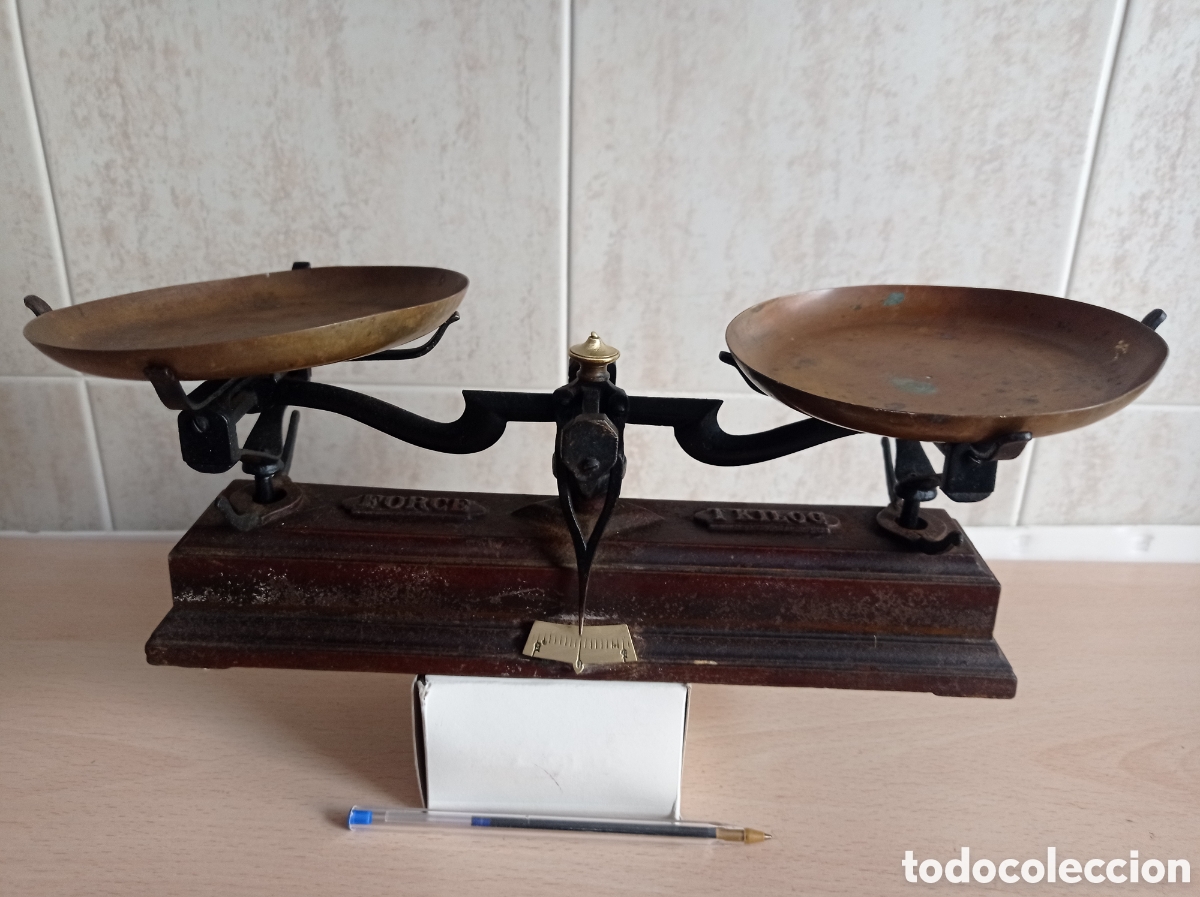 Antig&uuml;edades: ANTIGUO PEQUE&Ntilde;O PESO BALANZA - Foto 4