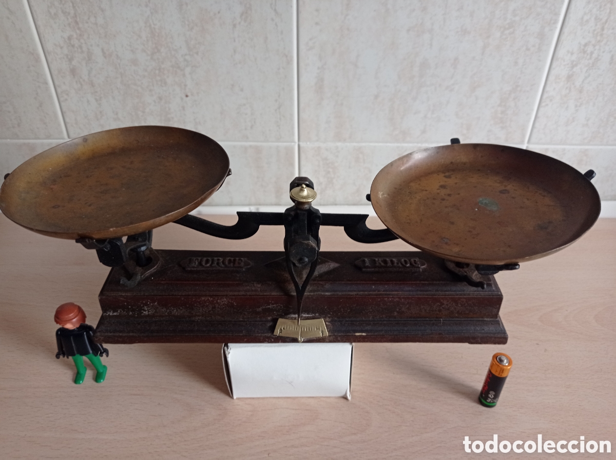 Antig&uuml;edades: ANTIGUO PEQUE&Ntilde;O PESO BALANZA - Foto 1