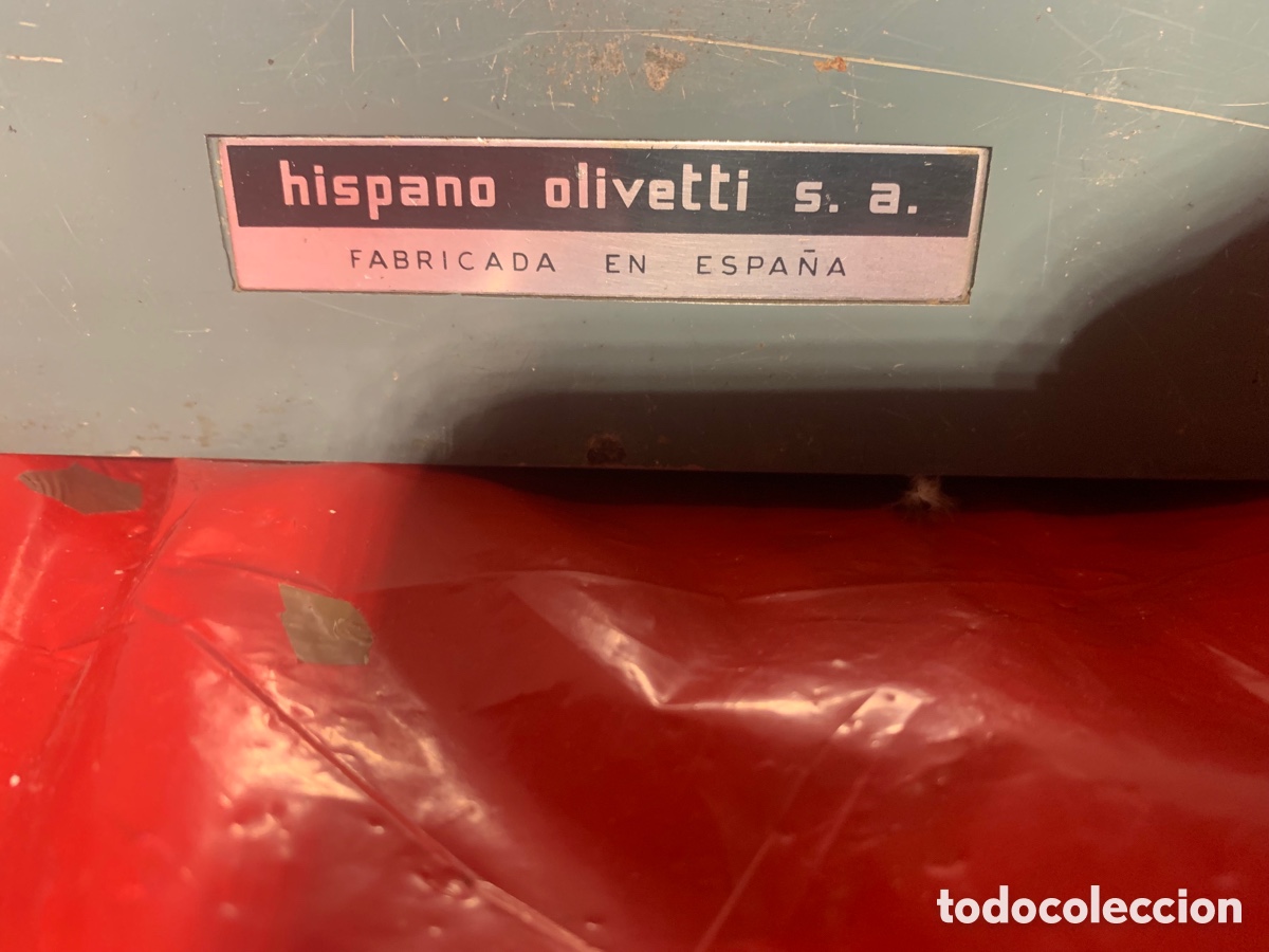 Antig&uuml;edades: Maquina de escribir hispano olivetti studio 44 - Foto 3