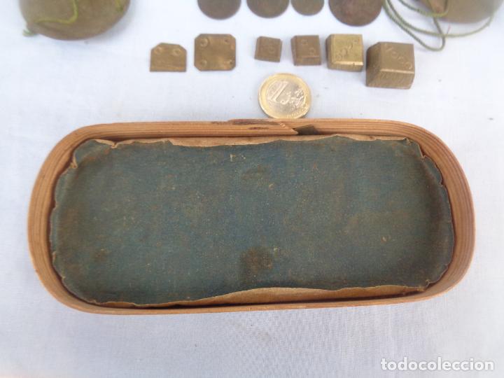 Antig&uuml;edades: ANTIGUA BALANZA PARA PESAR ORO - Foto 4