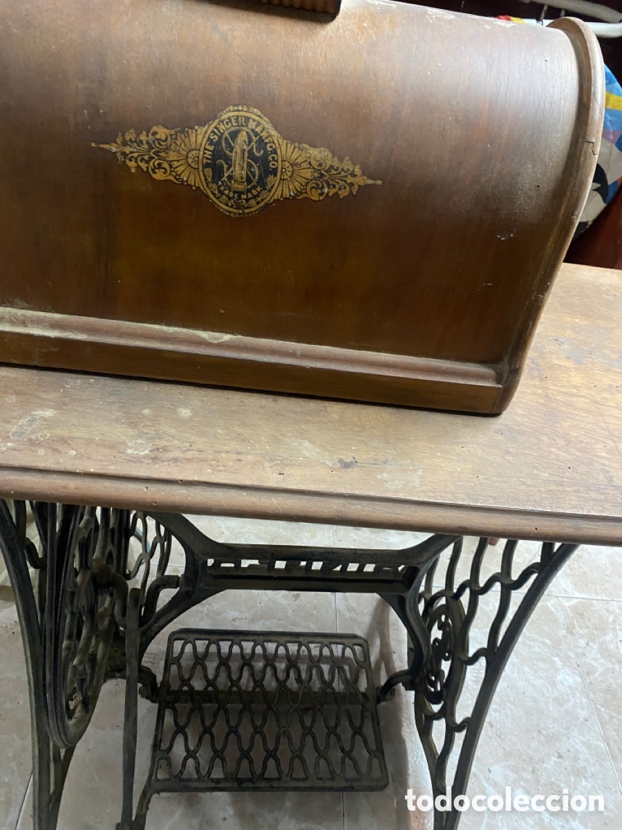 Antig&uuml;edades: M&aacute;quina de coser - Foto 3