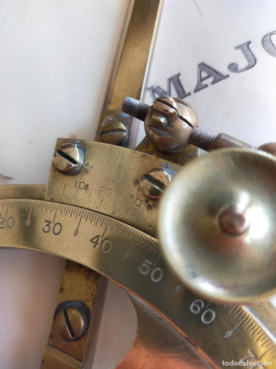 Antig&uuml;edades: Station Pointer, Protractor perteneciente al Almirantazgo de Troughton & Simms de 1840 - Foto 25