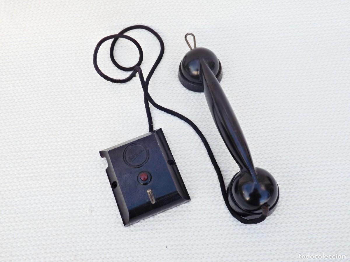 Tel&eacute;fonos: TEL&Eacute;FONO AUXILIAR DE BAQUELITA ERICSSON - Foto 1