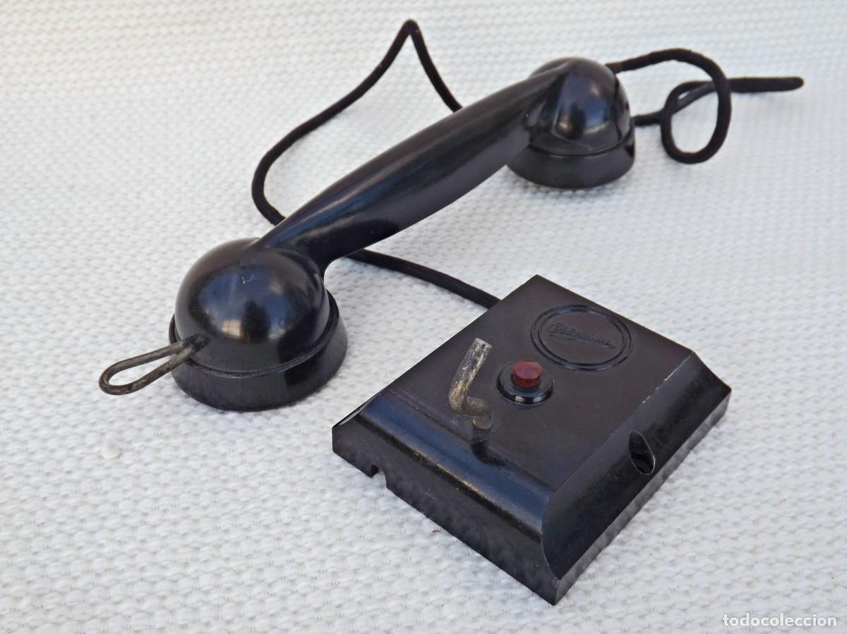 Tel&eacute;fonos: TEL&Eacute;FONO AUXILIAR DE BAQUELITA ERICSSON - Foto 5