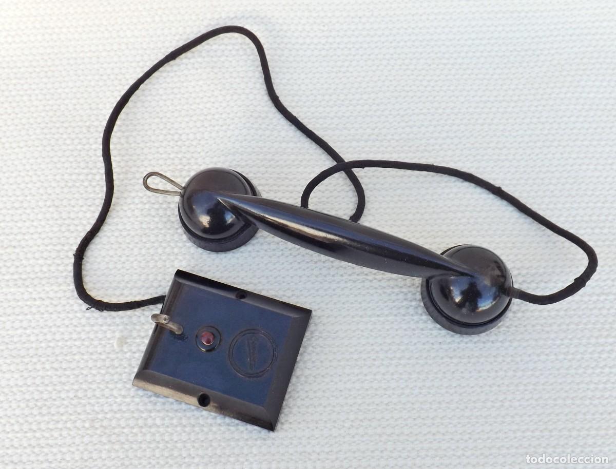Tel&eacute;fonos: TEL&Eacute;FONO AUXILIAR DE BAQUELITA ERICSSON - Foto 1