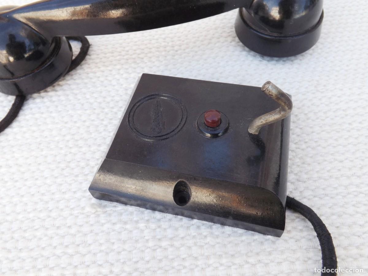 Tel&eacute;fonos: TEL&Eacute;FONO AUXILIAR DE BAQUELITA ERICSSON - Foto 5