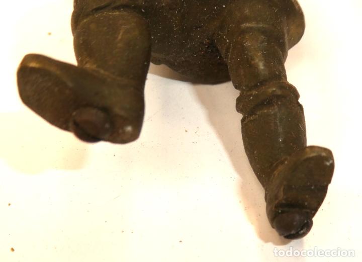 Antig&uuml;edades: Bonito remate de bronce, mide 7,5 cm de alto - Foto 3
