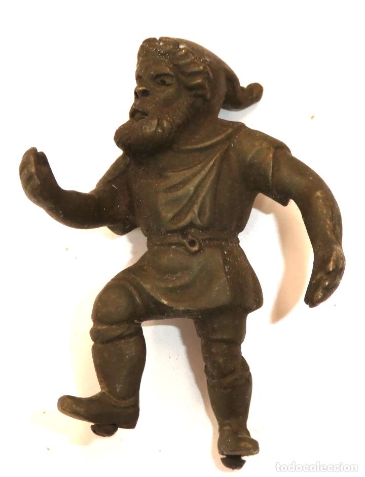 Antig&uuml;edades: Bonito remate de bronce, mide 7,5 cm de alto - Foto 1