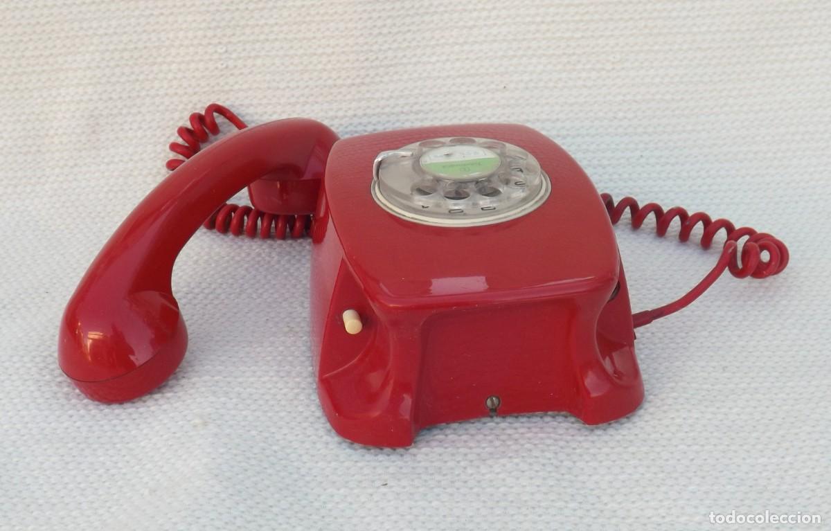 Tel&eacute;fonos: TEL&Eacute;FONO DE PARED HERALDO, CITESA COLOR ROJO - Foto 6