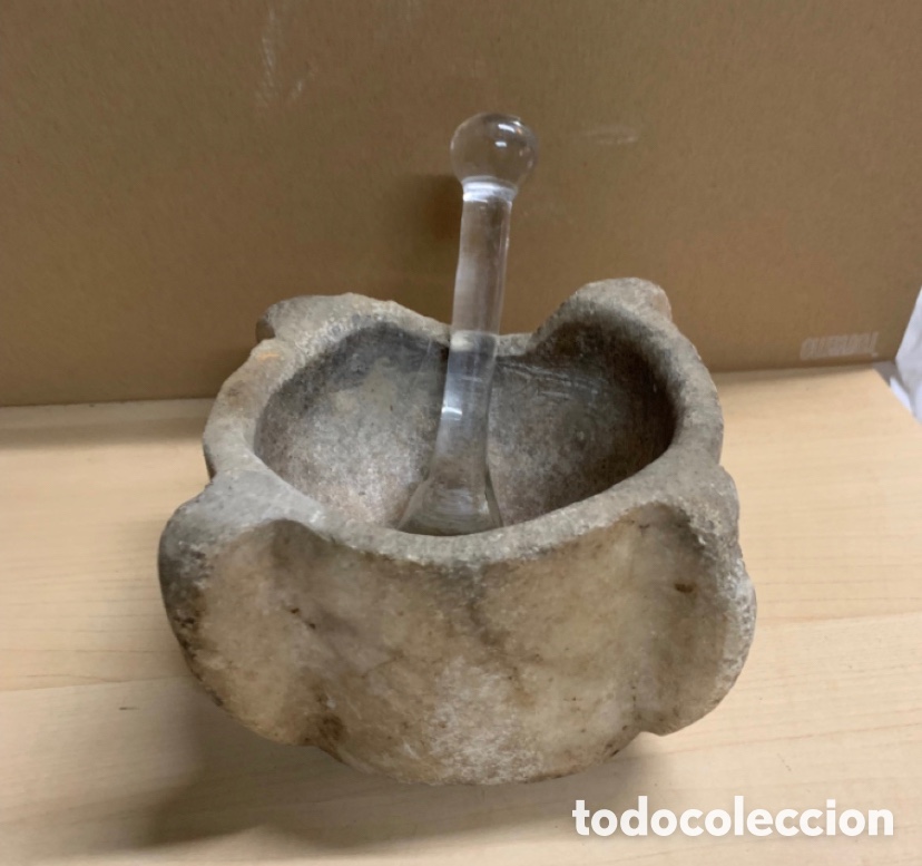Antig&uuml;edades: Antiguo mortero piedra - Foto 3
