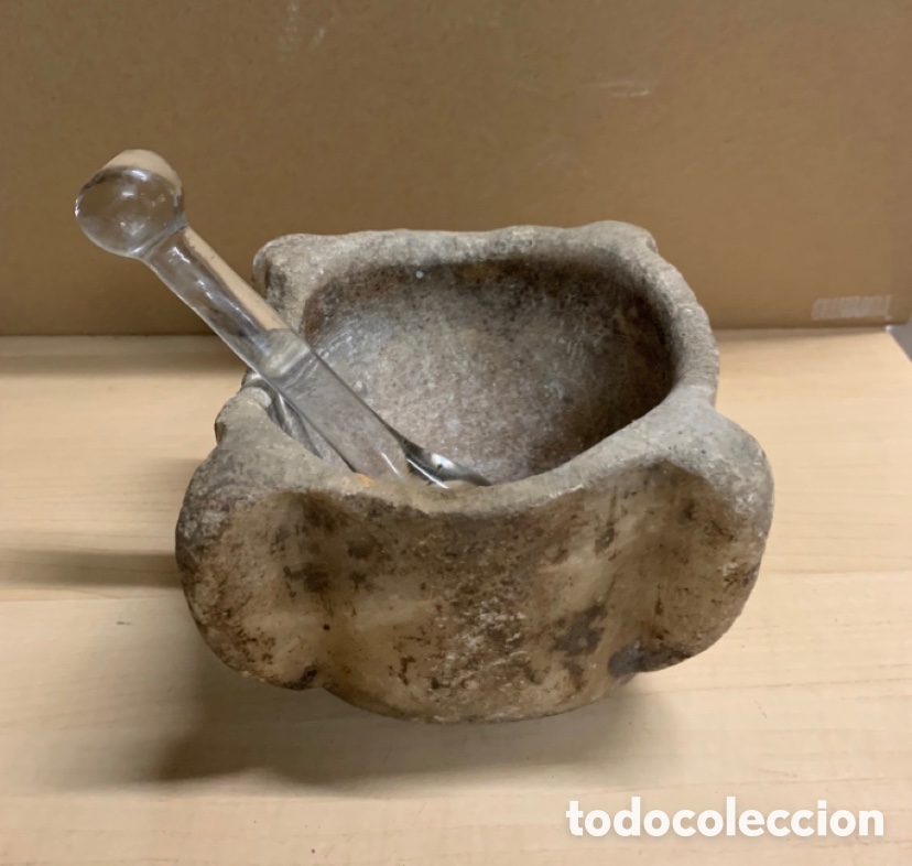 Antig&uuml;edades: Antiguo mortero piedra - Foto 4