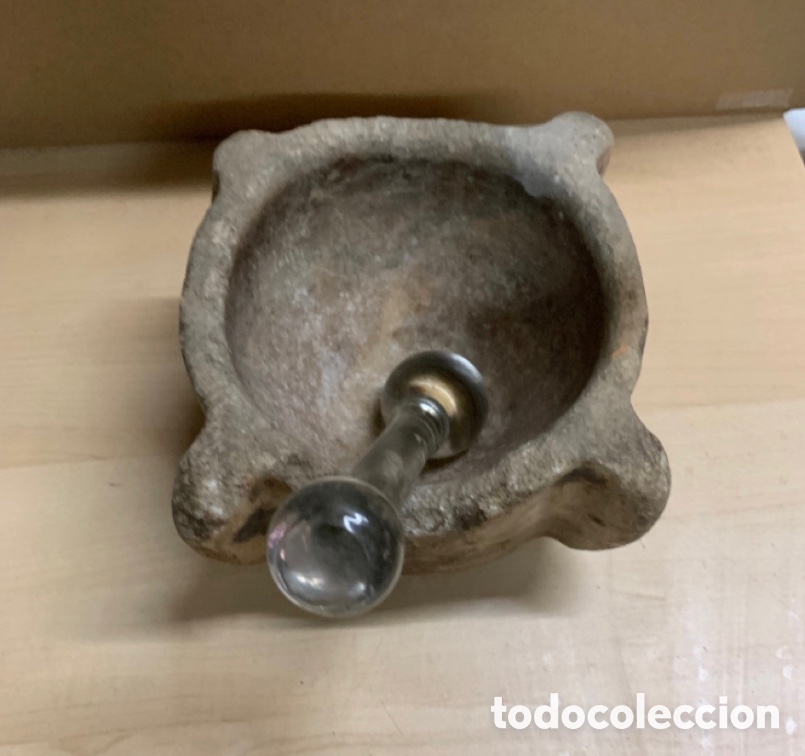 Antig&uuml;edades: Antiguo mortero piedra - Foto 5