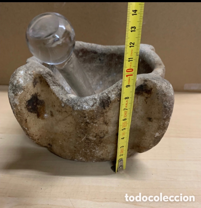 Antig&uuml;edades: Antiguo mortero piedra - Foto 6