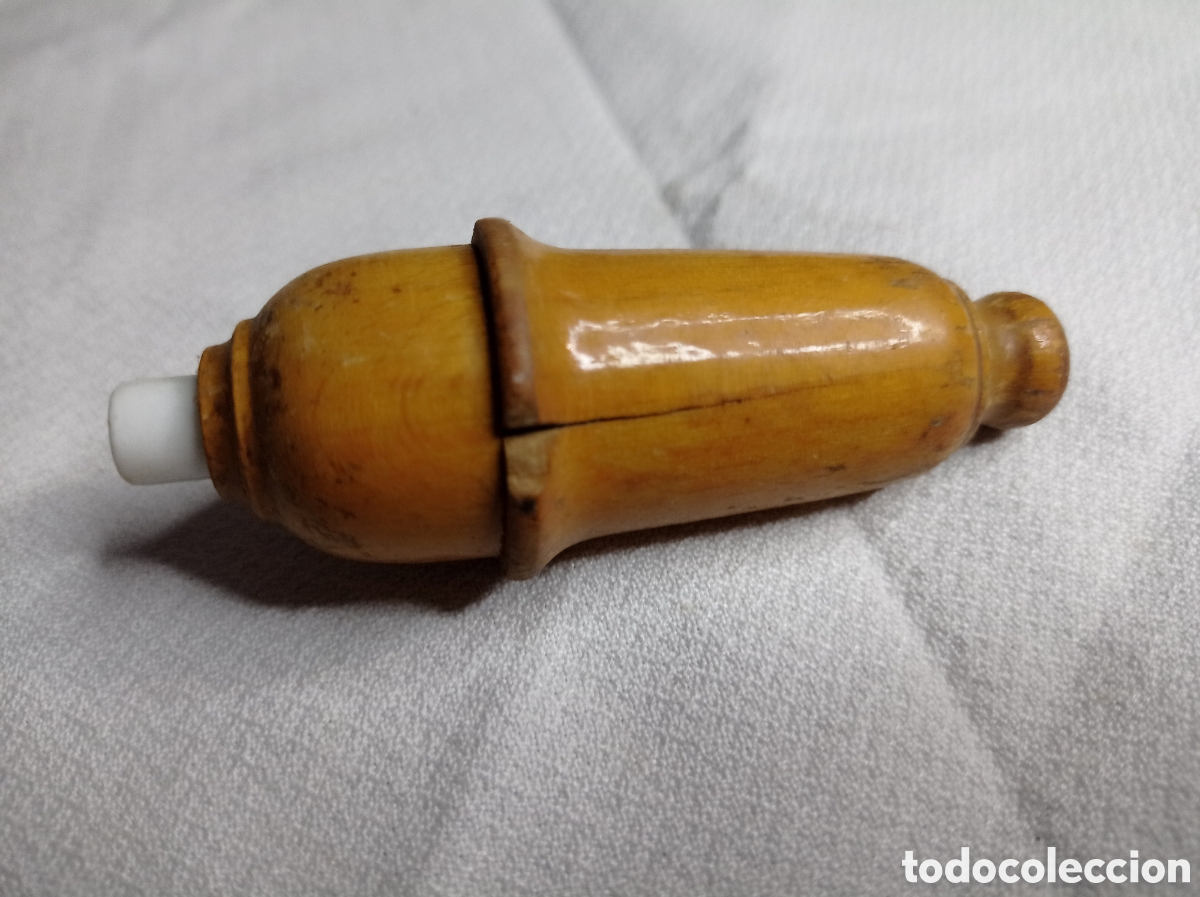 Antig&uuml;edades: PERILLA INTERRUPTOR LUZ ANTIGUO,9CM - Foto 2