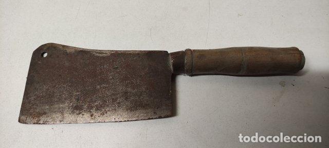 Antig&uuml;edades: ANTIGUO MACHETE DE CARNICERO - Foto 1