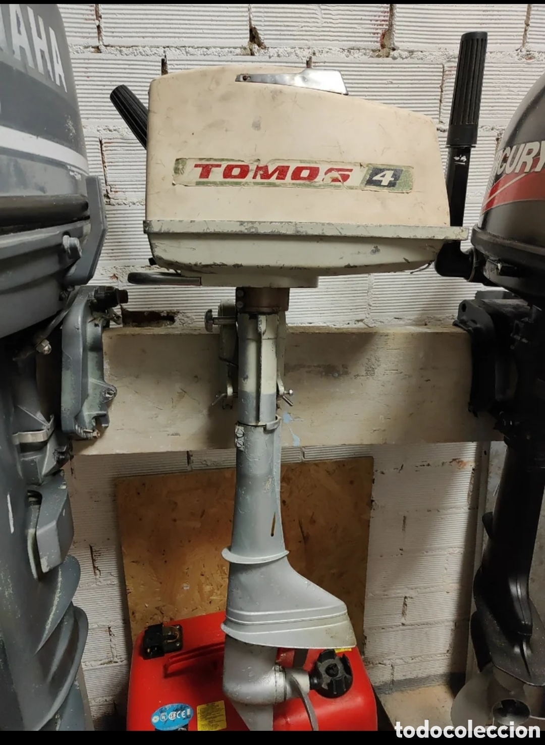 Antig&uuml;edades: Motor fueraborda Tomos4 - Foto 2